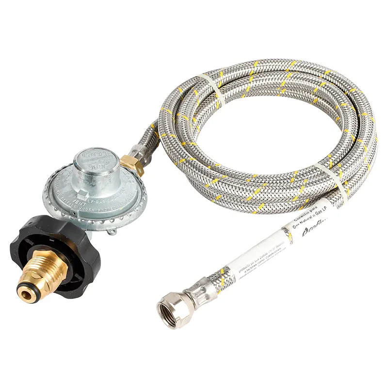 Regulador de gas 3/8" con manguera 1.5 m