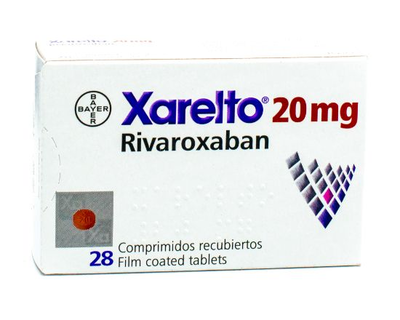 Xarelto 20 mg caja 28 comprimidos