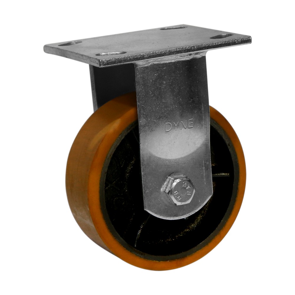 Rodo fijo 125 mm rueda poliuretano 400 kg