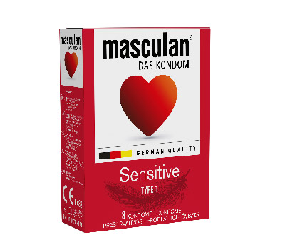 MASCULAN PRESERVATIVO SENSITIVO 3 UDS