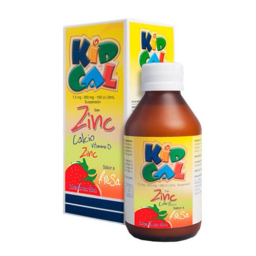 KIDCAL FRESA 180 ML SUSP
