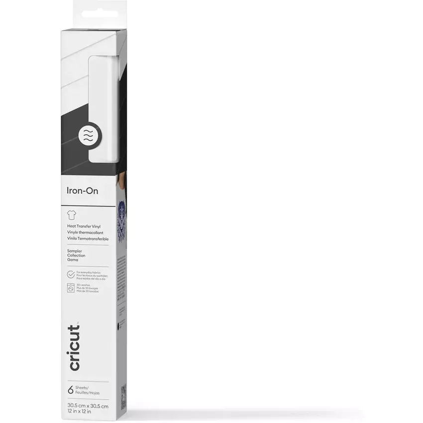 CRICUT HOJA EVERYDAY IRON-ON SAMPLER – BASICS – 6HOJAS