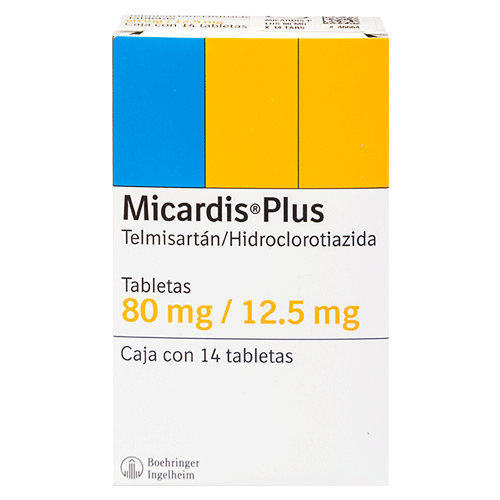 MICARDIS PLUS TABLETAS 80 MG