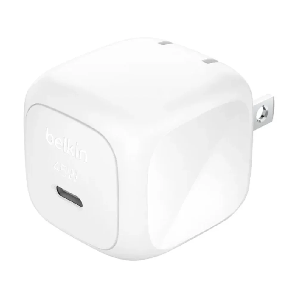 Cargador de Pared Belkin USB-C 45W - Blanco