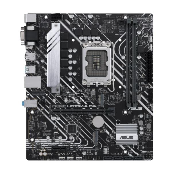 Tarjeta Madre Asus Prime H610M-a LGA1700 M-ATX DDR5 – Negro / Blanco