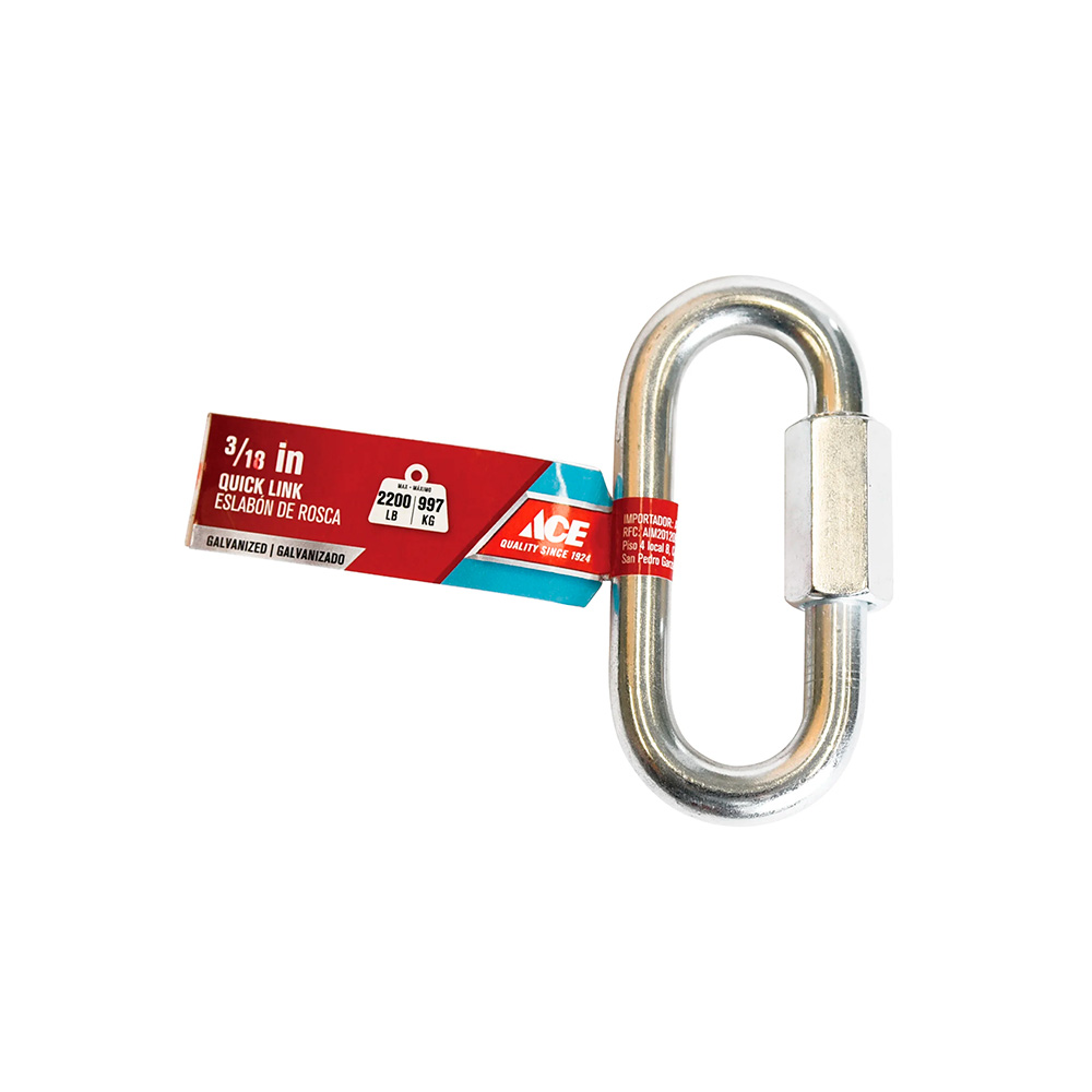 Gancho de union 3-8 galvanizado 997.9 kilos