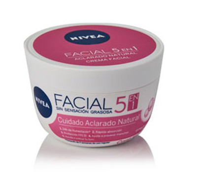 NIVEA CREMA FACIAL ACLARADO NATURAL 100 ml