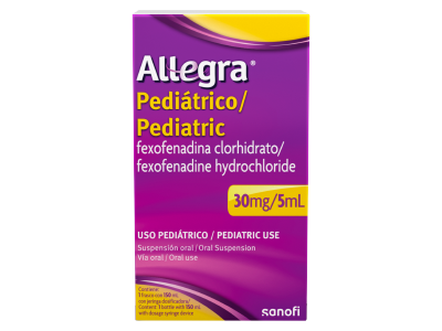 ALLEGRA PEDIATRICO 150 ML JARABE VIA ORAL