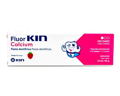 Crema dental Infantil Fluor Kin 75 ml