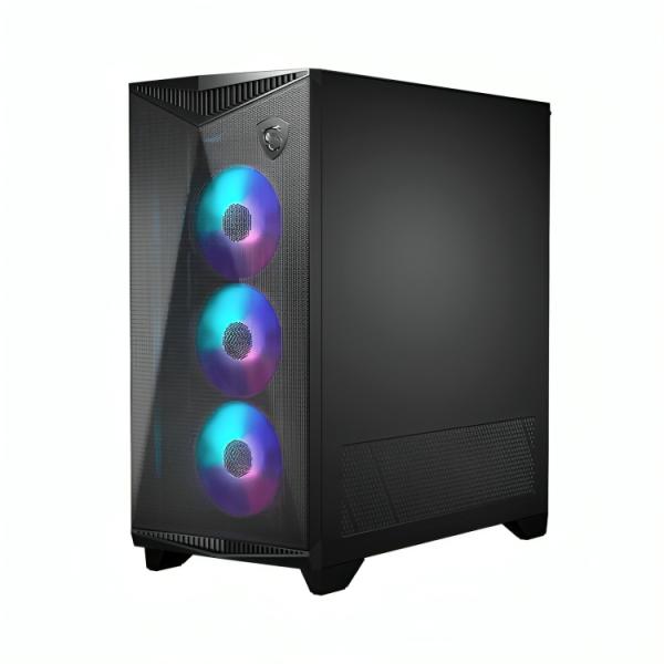 Case MSI Gaming RGB Mid Tower Airflow MPG Gungnir 300R Ventiladores 4 de 120MM 306-7G21R21-W57 Negro – Negro