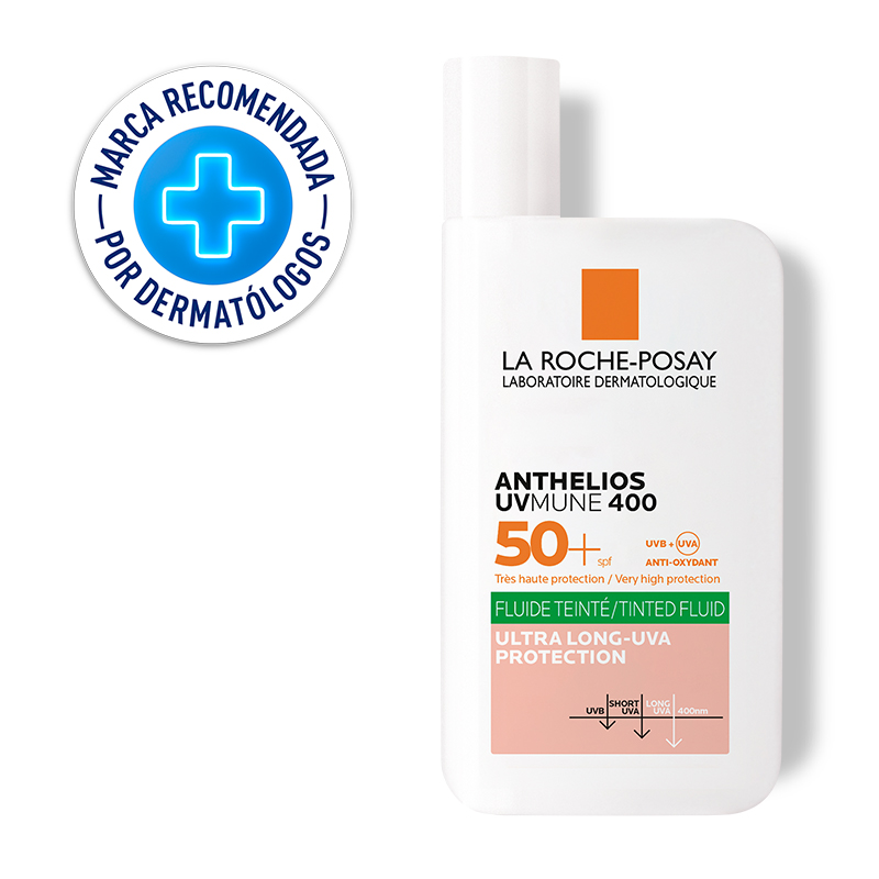 La Roche Posay Anthelios UVmune 400 Oil Control Protector solar Fluido Con color SPF50+ 50 ml
