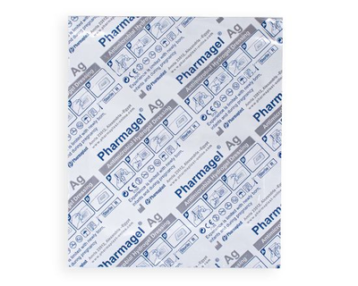 Pharmagel parche con plata 10X10