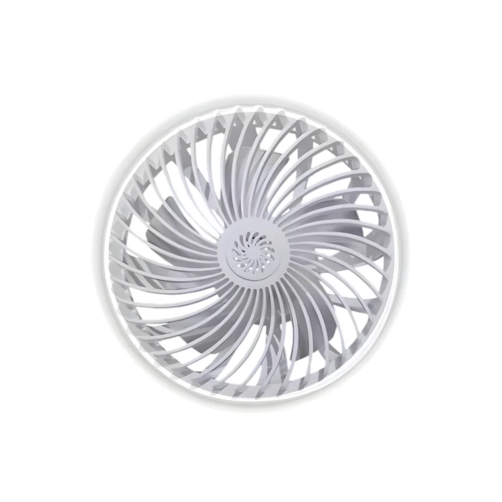 Miomu Ventilador De Baterías para Techo con Luz LED