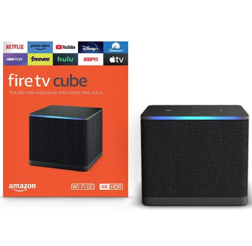 Amazon Fire TV cube – WI-FI 6E – 4K HDR – GA5Z9L