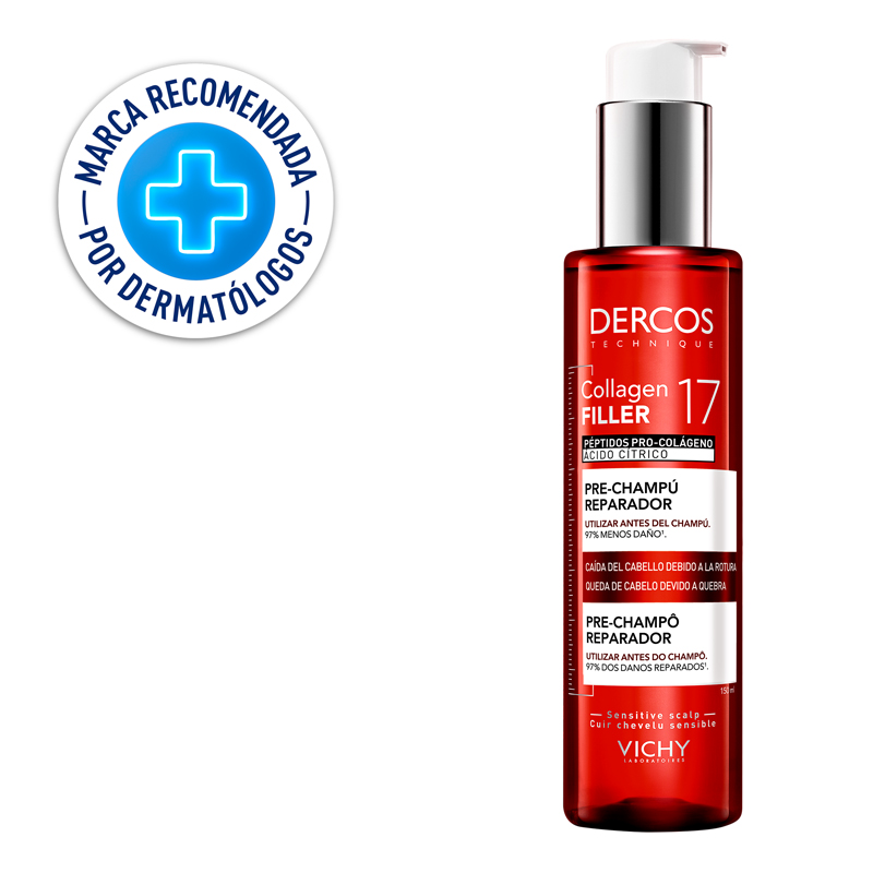 Vichy Dercos Collagen 17 Filler Pre Shampoo 200ml