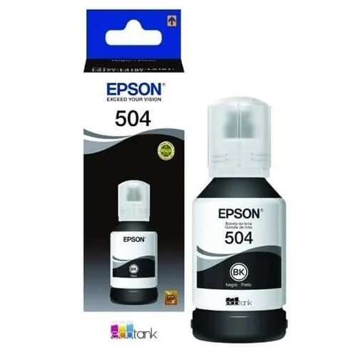 Botella Tinta Epson Amarillo T504