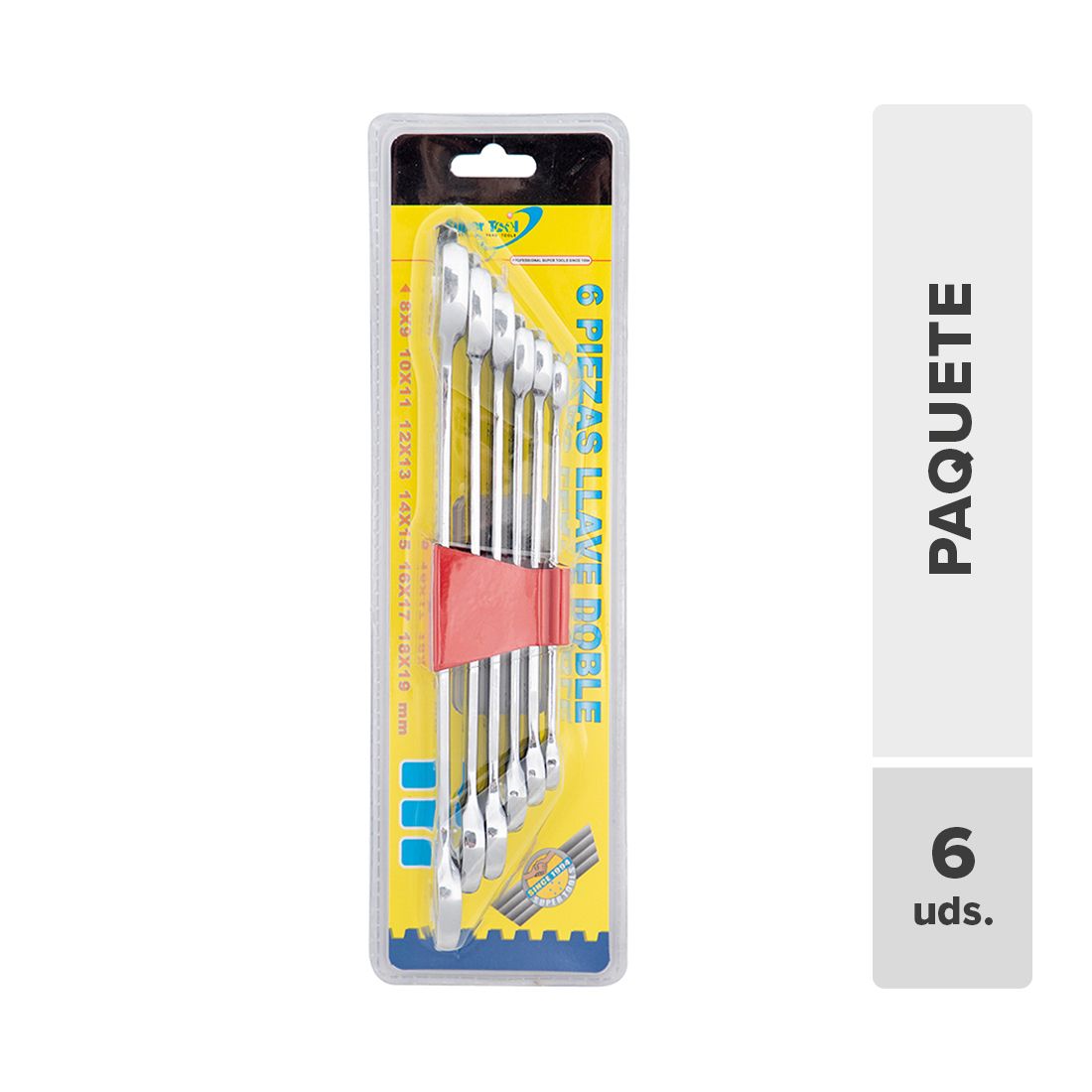 Llave corofija doble variadas 6pcs