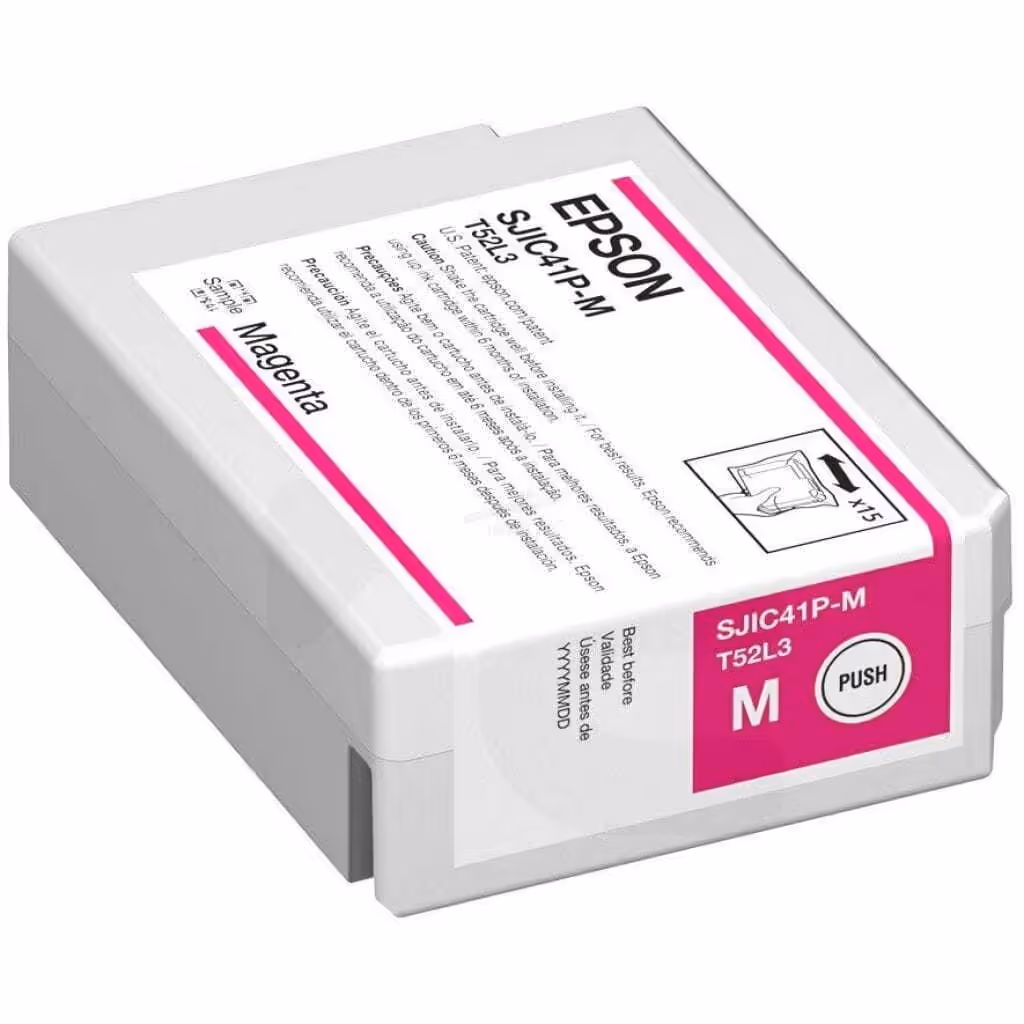 CARTUCHO DE TINTA EPSON C4000 – MAGENTA
