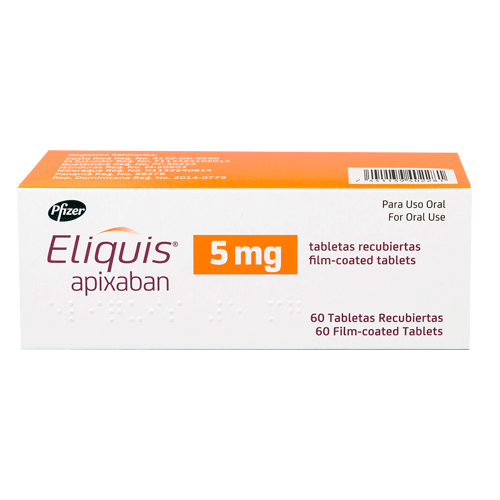 ELIQUIS TABLETAS 5 MG
