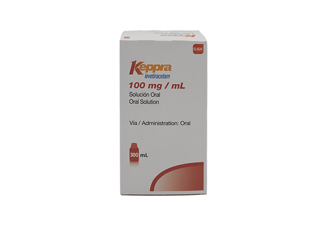 KEPPRA 100MG SOLUCIÓN 300 ML