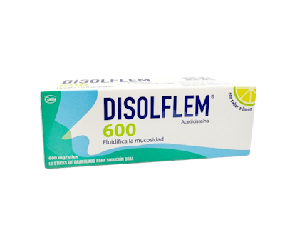 DISOLFLEM GRANULADO SOB 600MG X10
