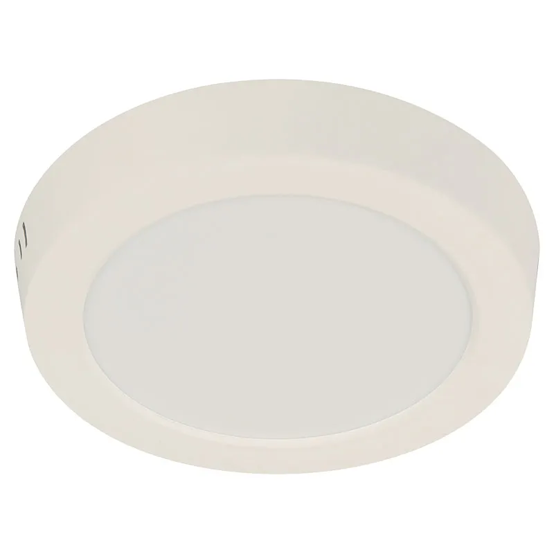 Panel LED de sobreponer circular 12 W luz neutra