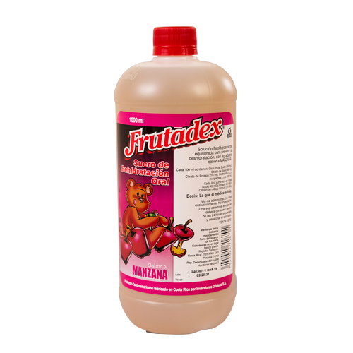 FRUTADEX MANZANA OSITO SUERO HIDRATANTE 1000 ML