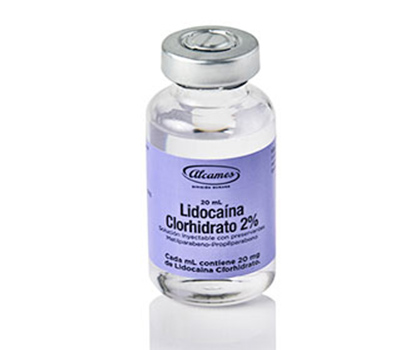 ALCAMES LIDOCAINA 2 % CON PRESERVANTES 20 ML