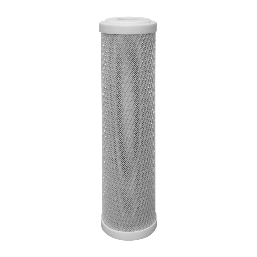 Cartucho repuesto de carbon activado en bloque 2.5 x 10 pulg