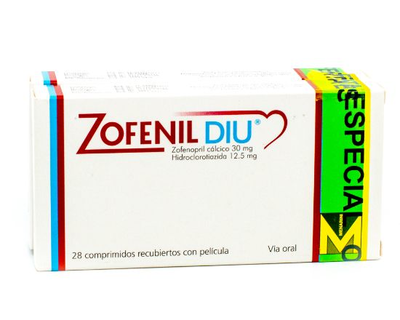 Zofenil Diu 30/12.5 mg 28 comprimidos