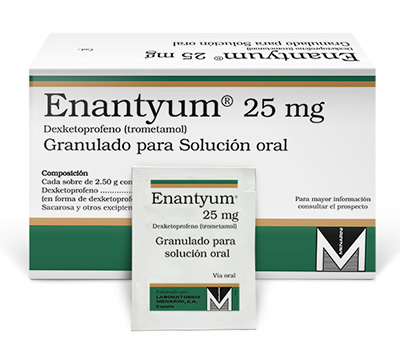 ENANTYUM GRANULADO 25 MG POLVO VIA ORAL