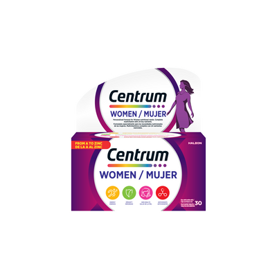 Centrum Mujer vitaminas y minerales 30 (TREINTA) tabletas