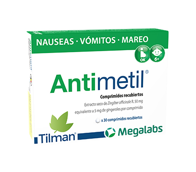 ANTIMETIL TABLETAS 50MG X30