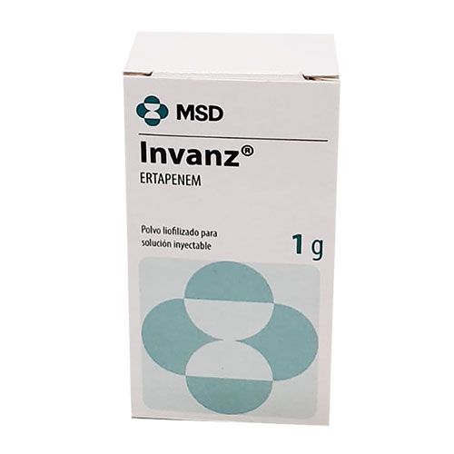 INVANZ 1 GR SOL INY