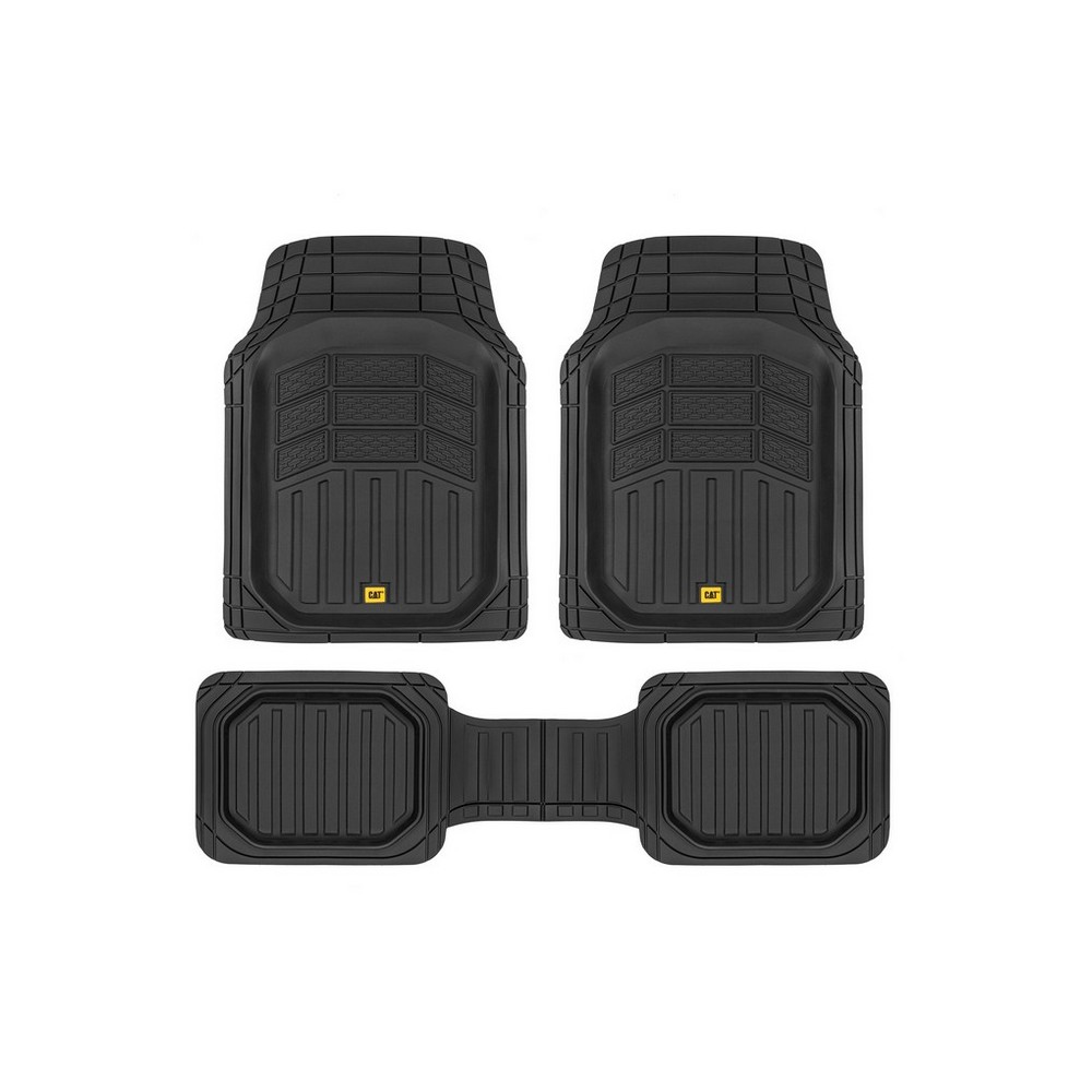 Alfombra para carro color negro cat s-3