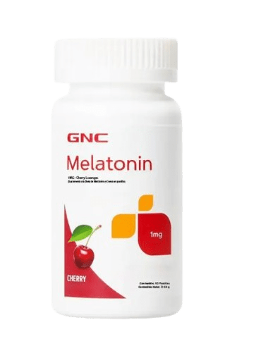 GNC MELATONINA 1MG CHERRY TABLETAS