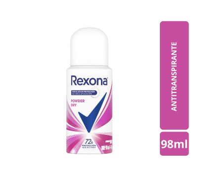 REXONA WOMEN POWDER DRY 72HRS ANTITRANSPIRANTE AEROSOL 98 ML