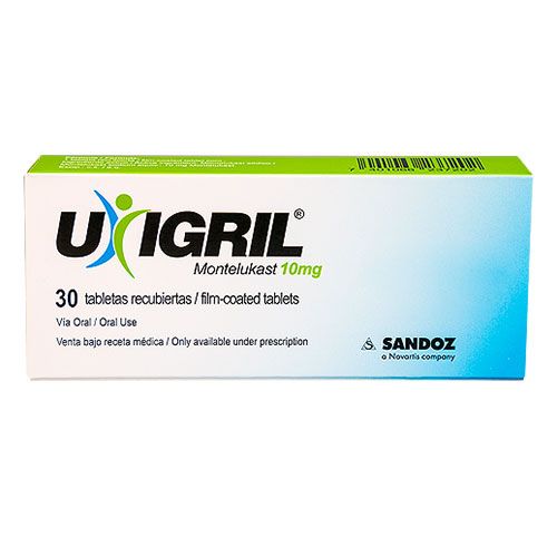 UXIGRIL 10 MG X 30 TABS