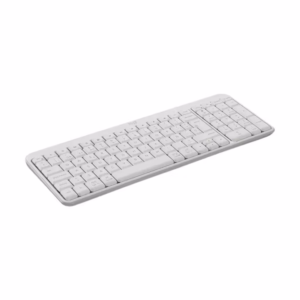 TECLADO LOGITECH K250 COMPACT – BLUETOOTH – ESP – BLANCO