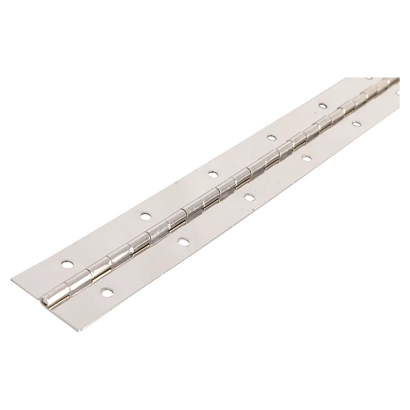 Bisagra continua 1 1/2" x 72" níquel