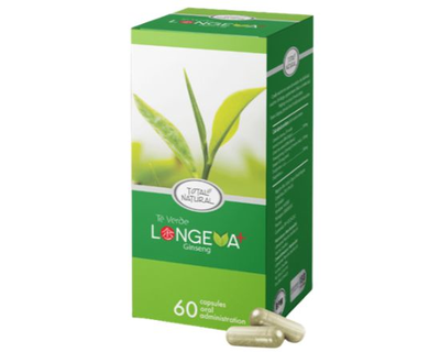 Longeva, Te Verde, Total Natural, 60 Capsulas
