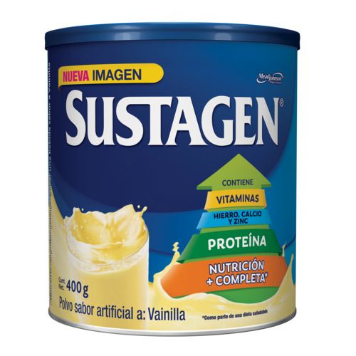 SUSTAGEN VAINILLA POLVO SOLUBLE 400 G