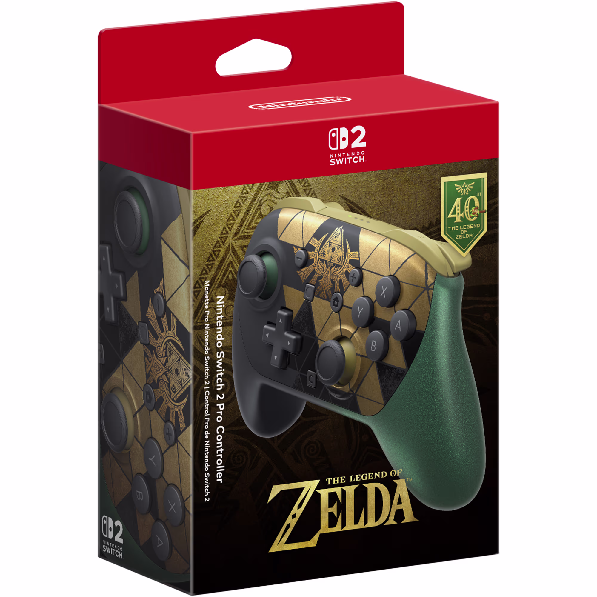 Control Pro Zelda Aniversario Nintendo Switch 2