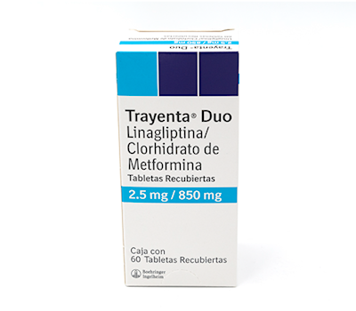 TRAYENTA DUO 2.5 / 850 mg x 60 TABLETAS