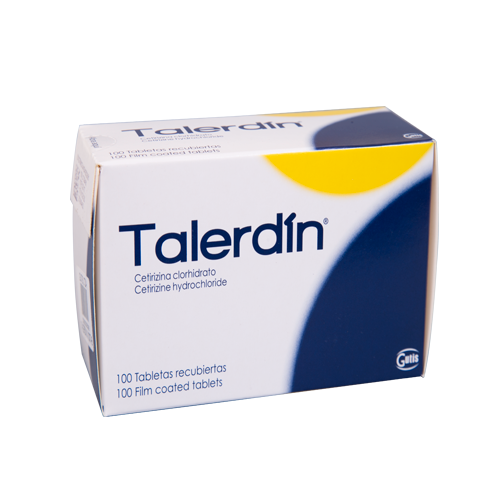 TALERDIN TABLETAS 10 MG