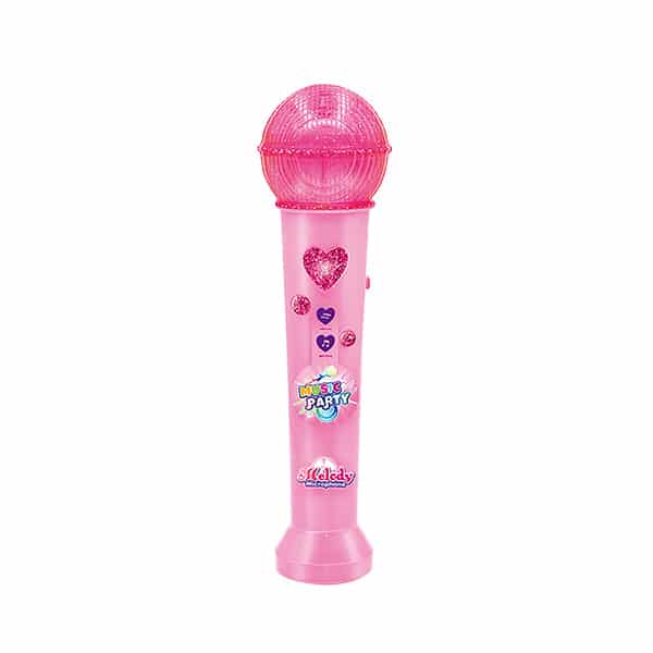 Micrófono musical rosado +3 años