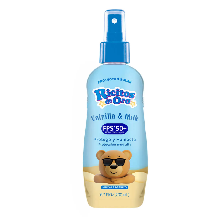 Ricitos de oro Vainilla & Milk FPS50+ protector solar 200ml