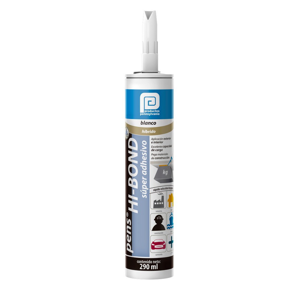 Sellador 290ml blanco hi bond