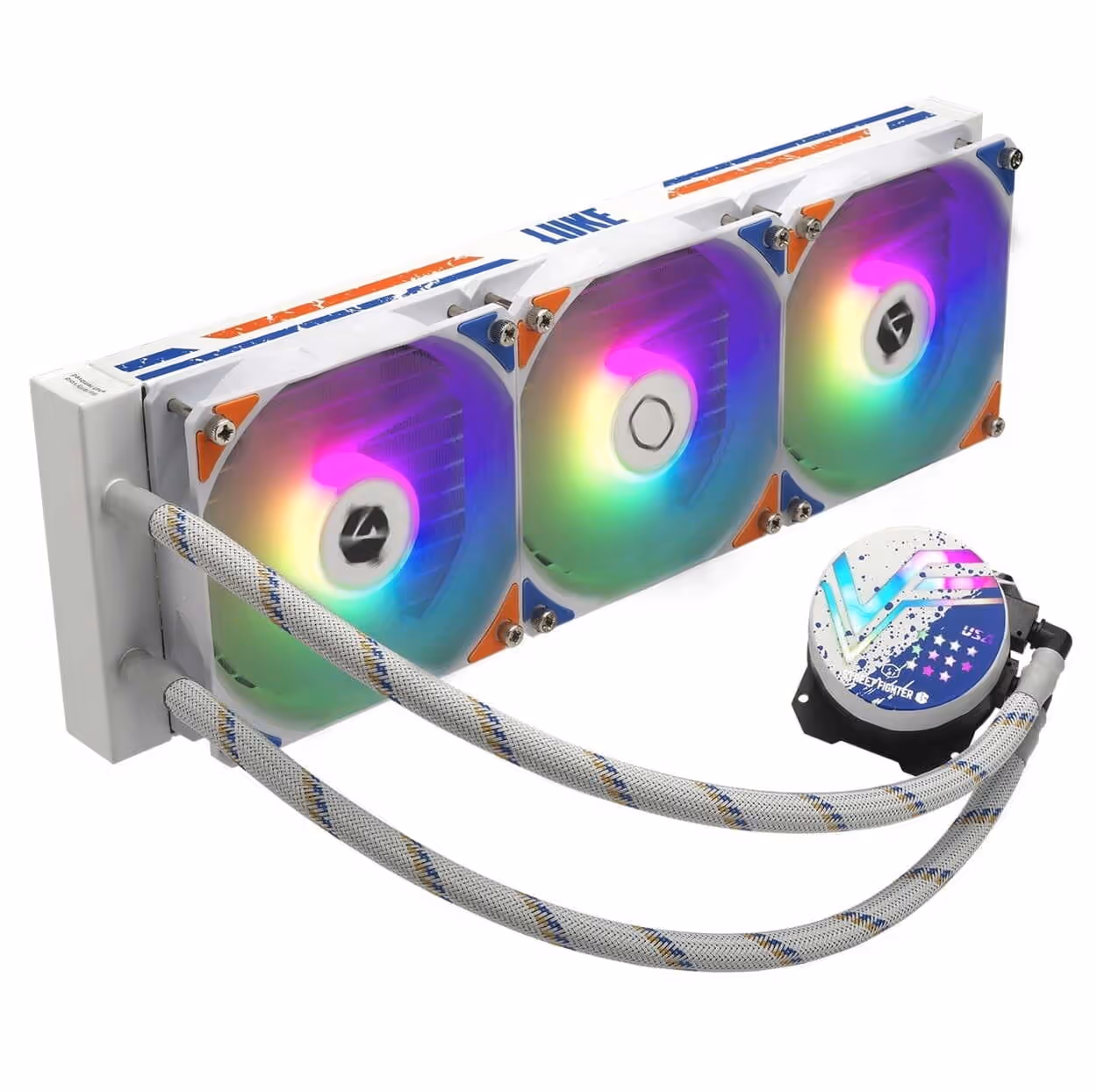 ENFRIAMIENTO LIQUIDO COOLER MASTER 360L CORE STREET FIGHTER 6 – LUKE