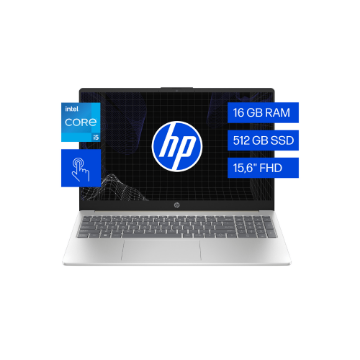 Laptop HP 15-FD0153LA Intel Core i5-1340U 16GB RAM 512GB SSD Windows 11 Home Pantalla 15.6" (39.62 cm)